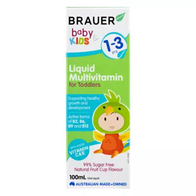 Brauer Baby and Kids Liquid Multivitamin