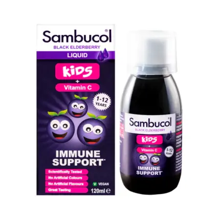 Sambucol Kids Formula 120 ml packaging